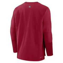 Arizona Diamondbacks Authentic Collection Player Dri-FIT Lightweight Pullover - Red | Nike