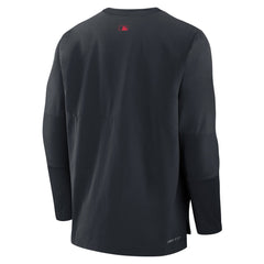Cleveland Guardians Authentic Collection Player Dri-FIT Lightweight Pullover - Navy | Nike