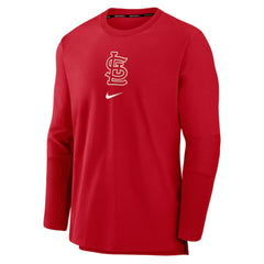 St. Louis Cardinals Authentic Collection Player Dri-FIT Lightweight Pullover - Red | Nike