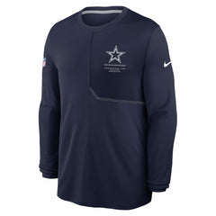 NFL Dallas Cowboys Sideline Coach UV Dri-FIT Long Sleeve Shirt
