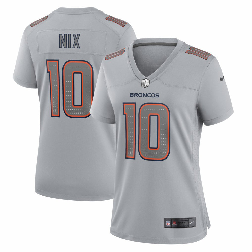 NFL Denver Broncos Bo Nix Women's Fashion Atmosphere Fashion Game Jersey