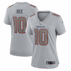 NFL Denver Broncos Bo Nix Women's Fashion Atmosphere Fashion Game Jersey