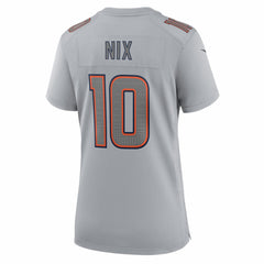 NFL Denver Broncos Bo Nix Women's Fashion Atmosphere Fashion Game Jersey