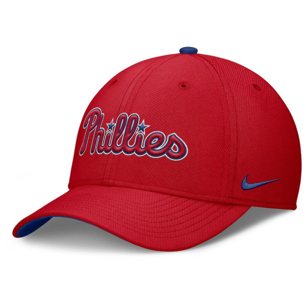 Philadelphia Phillies Primetime Rise Dri-FIT Flex Hat - Red | Nike