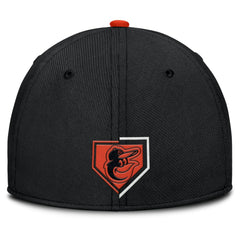 Baltimore Orioles Primetime Rise Dri-FIT Flex Hat - Black | Nike