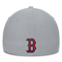 Boston Red Sox Primetime Rise Dri-FIT Flex Hat - Gray | Nike
