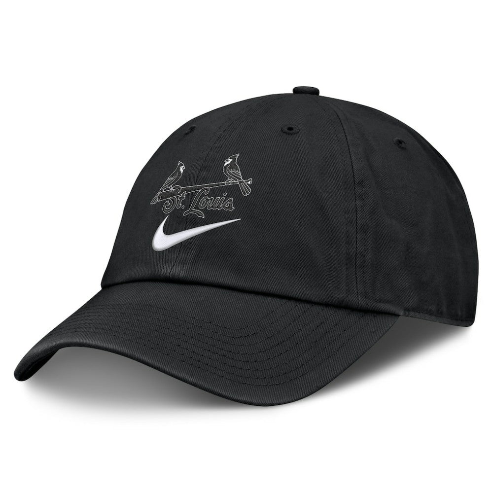 St. Louis Cardinals Primetime Club Adjustable Hat - Black | Nike