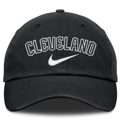 Cleveland Guardians Primetime Club Adjustable Hat - Black | Nike