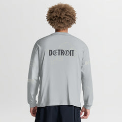 NFL Detroit Lions Oversized Type Play Long Sleeve T-Shirt