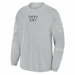 NFL Washington Commanders Oversized Type Play Long Sleeve T-Shirt