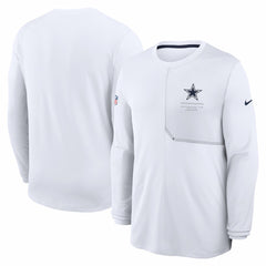 NFL Dallas Cowboys Sideline Coach UV Dri-FIT Long Sleeve Shirt