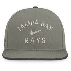 Tampa Bay Rays Pro Dri-FIT Snapback Hat - Olive | Nike
