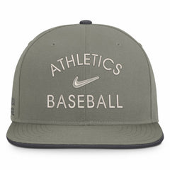 Athletics Pro Dri-FIT Snapback Hat - Olive | Nike