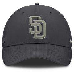 San Diego Padres Club Dri-FIT Adjustable Hat - Anthracite | Nike