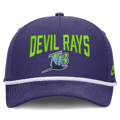 Tampa Bay Rays Cooperstown Rise Adjustable Hat - Purple | Nike