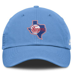 Texas Rangers Cooperstown Club Adjustable Hat - Light Blue | Nike