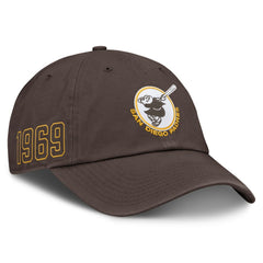 San Diego Padres Cooperstown Club Adjustable Hat - Brown | Nike