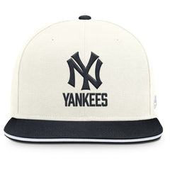 New York Yankees Cooperstown Pro Dri-FIT Snapback Hat - Cream/Navy | Nike