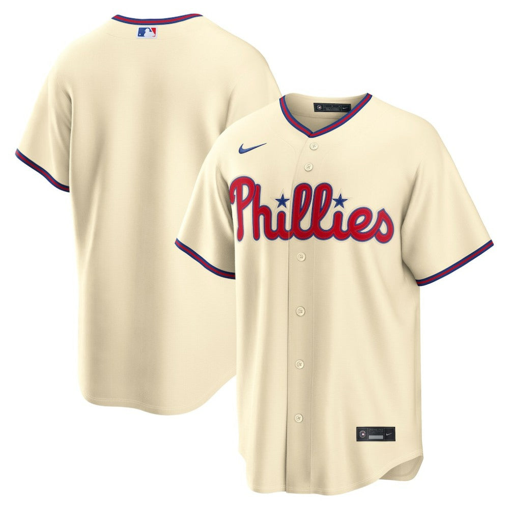 Philadelphia Phillies Alternate Replica Jersey - Cream | Nike