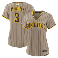 Jackson Merrill San Diego Padres Women's Replica Jersey - Sand | Nike