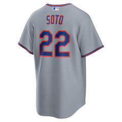 Juan Soto New York Mets Road Replica Jersey - Gray | Nike