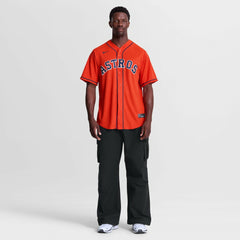 Jose Altuve Houston Astros Alternate Replica Jersey - Orange | Nike