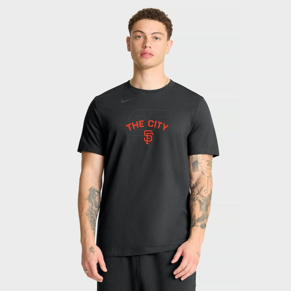 San Francisco Giants Primetime Fashion T-Shirt - Black | Nike