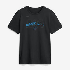Miami Marlins Primetime Fashion T-Shirt - Black | Nike