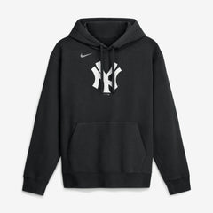 New York Yankees Dri-Fit Club Hoodie - Black | Nike