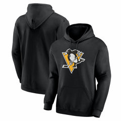 Pittsburgh Penguins Logo Athletic Essential Hoodie
