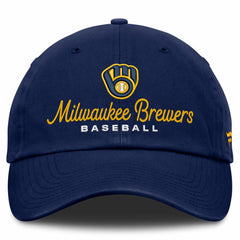 Milwaukee Brewers Women's Velocity Adjustable Hat - Navy