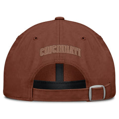 Cincinnati Reds Tinge Adjustable Hat - Brown