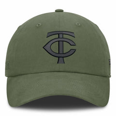 Minnesota Twins Pine Rider Adjustable Hat - Olive
