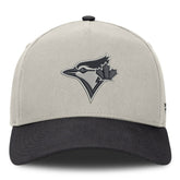 Toronto Blue Jays Wonder A-Frame Adjustable Hat - Stone/Graphite