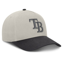 Tampa Bay Rays Wonder A-Frame Adjustable Hat - Stone/Graphite