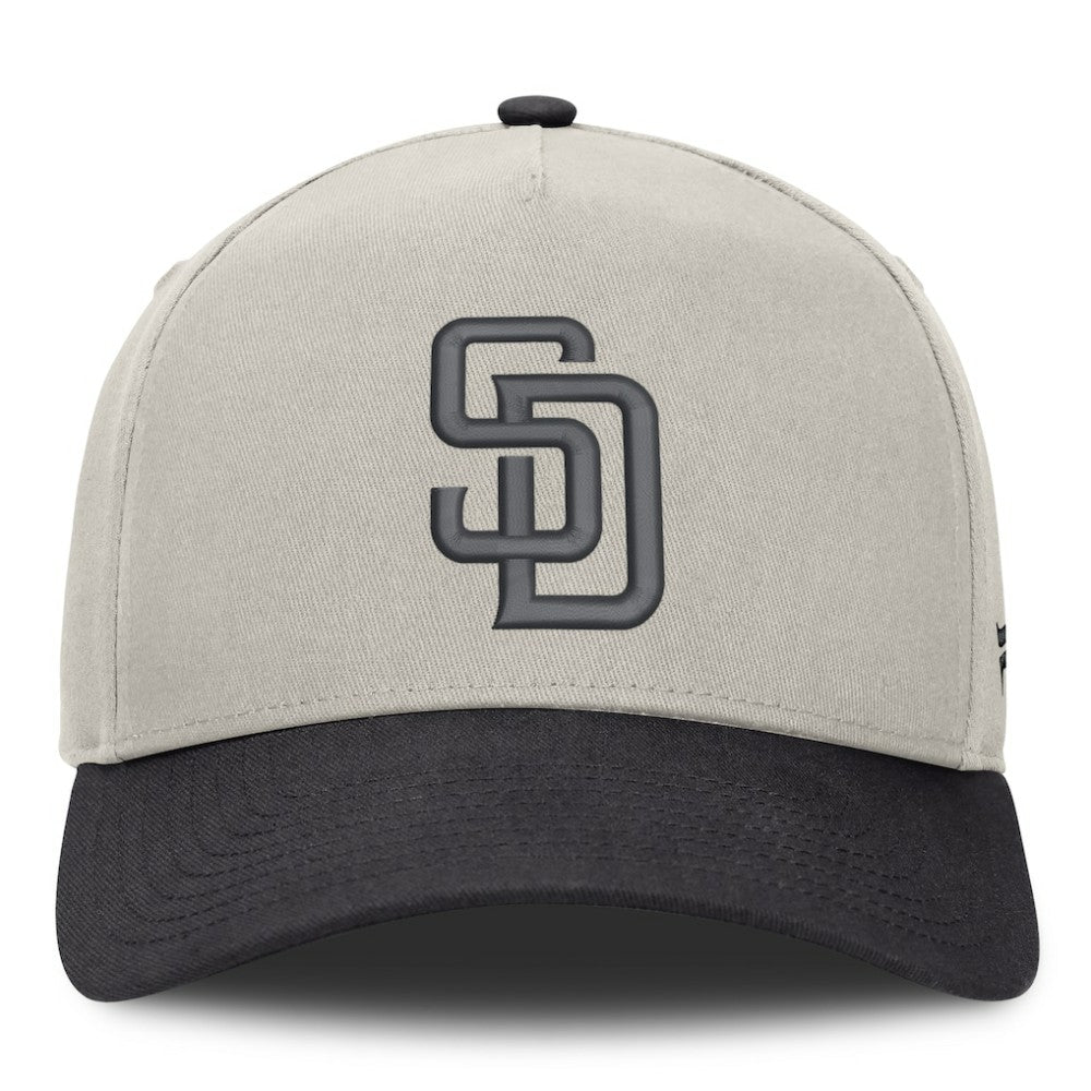 San Diego Padres Wonder A-Frame Adjustable Hat - Stone/Graphite