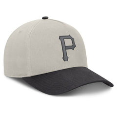 Pittsburgh Pirates Wonder A-Frame Adjustable Hat - Stone/Graphite