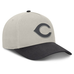 Cincinnati Reds Wonder A-Frame Adjustable Hat - Stone/Graphite