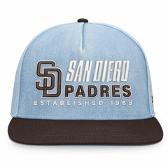 San Diego Padres Twinbill Snapback Hat - Denim
