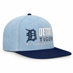 Detroit Tigers Twinbill Snapback Hat - Denim