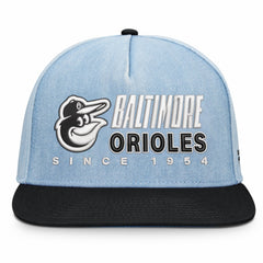 Baltimore Orioles Twinbill Snapback Hat - Denim