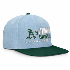 Athletics Twinbill Snapback Hat - Denim