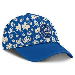 Chicago Cubs Women's Blossom Adjustable Hat - Royal