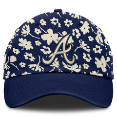 Atlanta Braves Women's Blossom Adjustable Hat - Navy