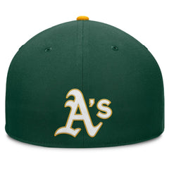 Athletics Pick Off Fitted Hat - Green