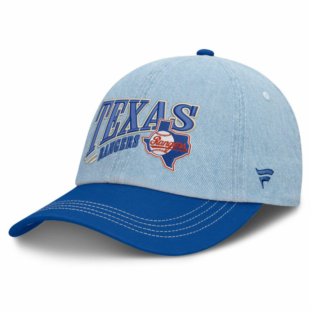 Texas Rangers Retire Adjustable Hat - Denim