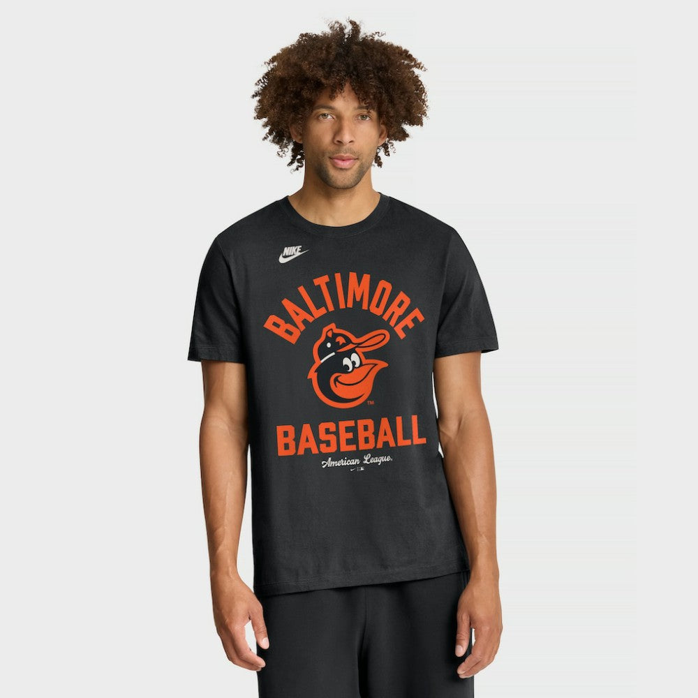 Baltimore Orioles Cooperstown Collection T-Shirt - Black | Nike