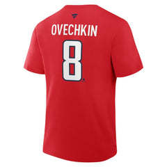Alexander Ovechkin Washington Capitals Fanatics Authentic Stack Name & Number T-Shirt