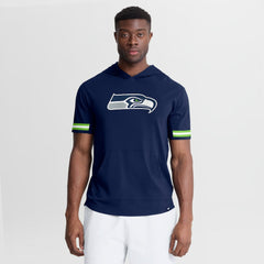NFL Seattle Seahawks Optimal Play Short Sleeve Hooded T-Shirt