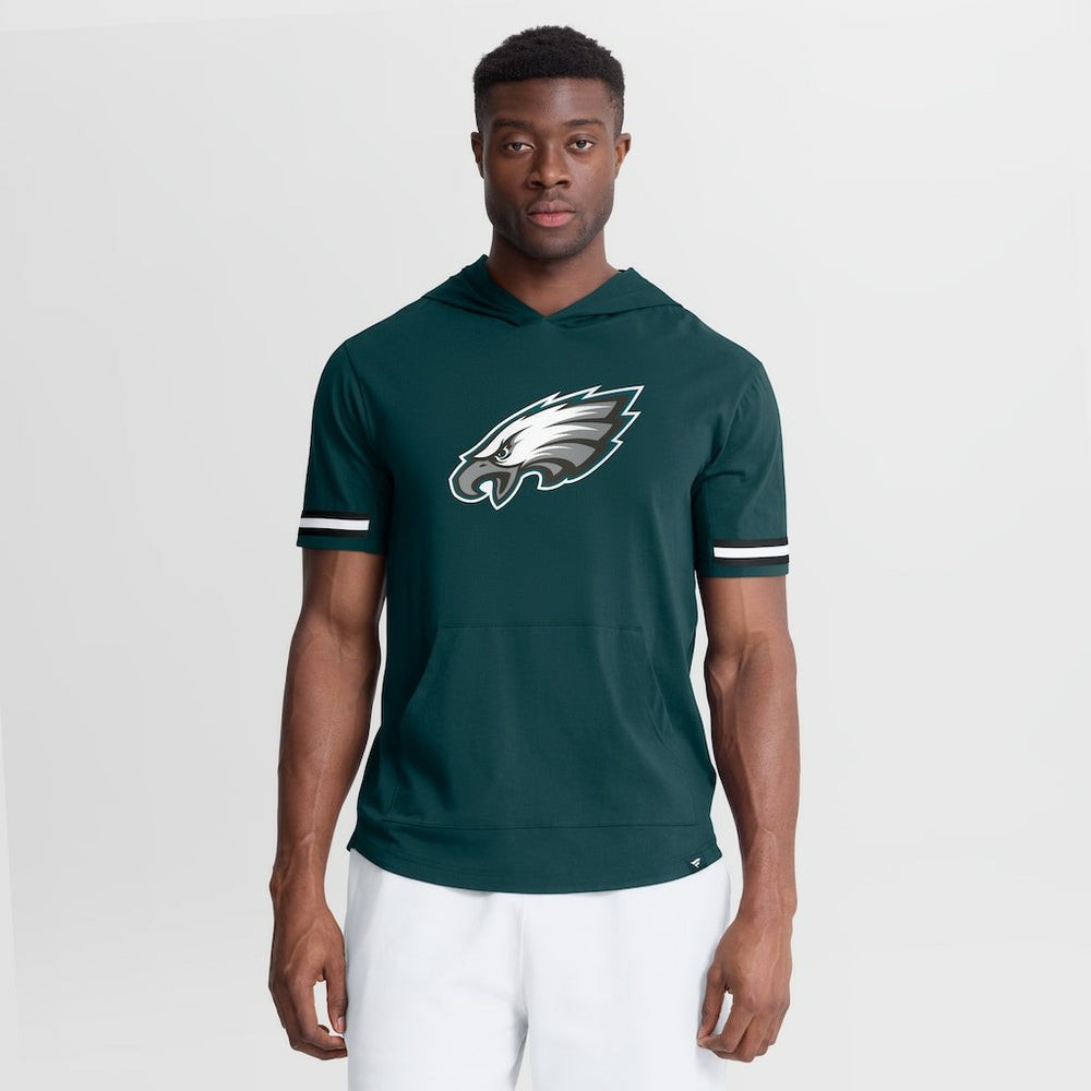 NFL Philadelphia Eagles Optimal Play Short Sleeve Hooded T-Shirt